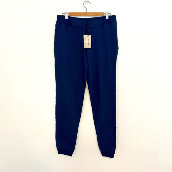 Etiquette Clothiers - Men's Basic Indigo Sweatpants Size L - Picture 1 of 6
